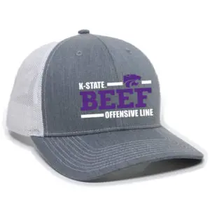 Kansas State Gray Trucker Hat